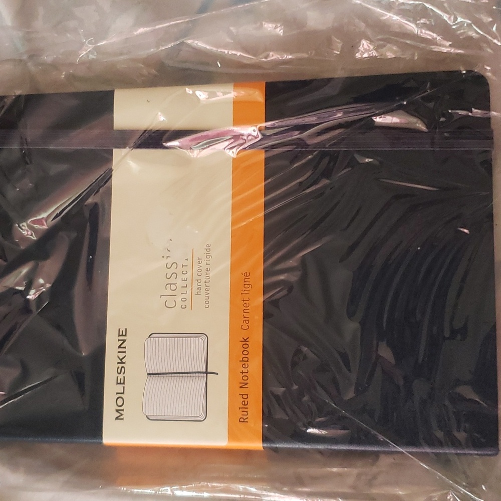 MOLESKINE Classic Lined Soft Cover Notebook Large 5 X 8.25” Sapphire Blue (Navy)